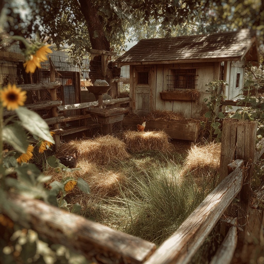 Small Backyard Chicken Run Plan