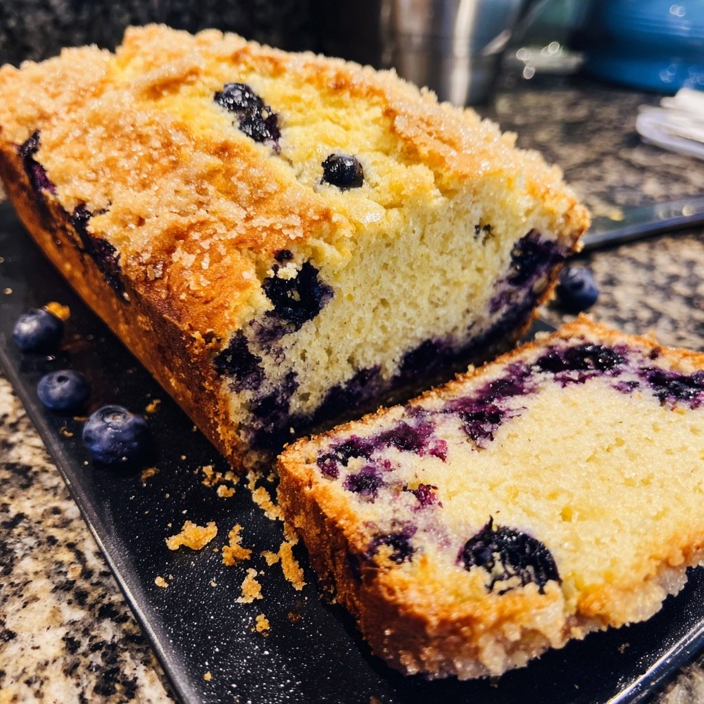 Blueberry Lemon Tea Bread