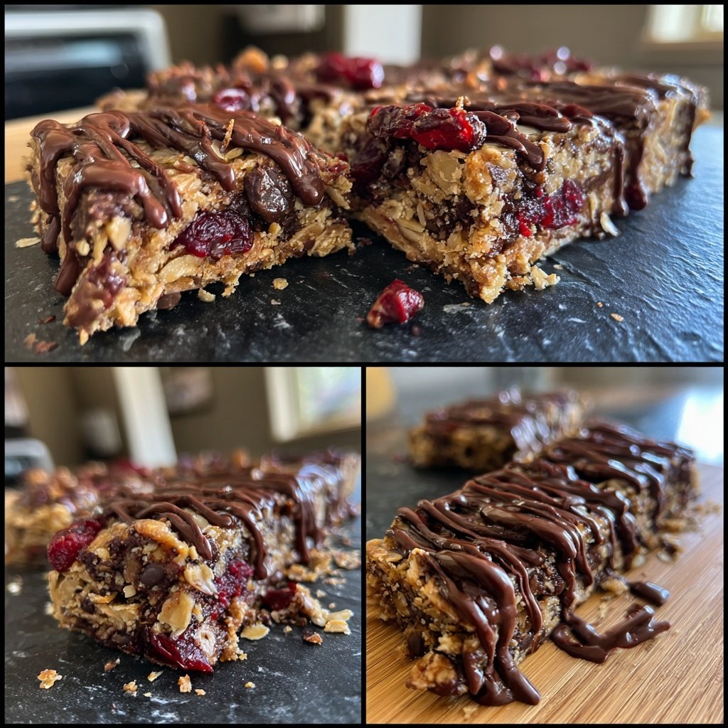 Chocolate Cherry Snack Bars