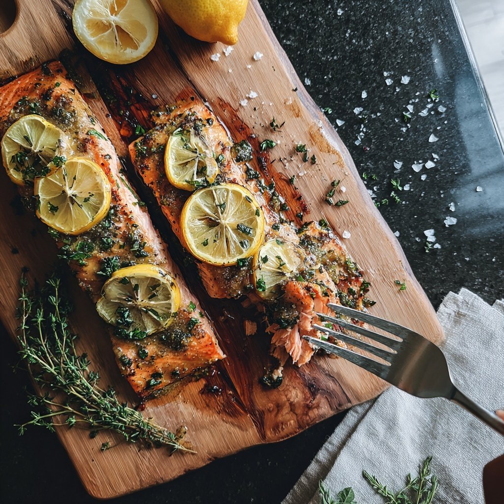 Easy Baked Healthy Salmon Dinner