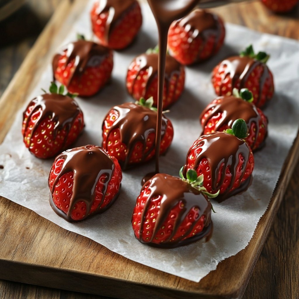 Chocolate Covered Strawberries Recipe