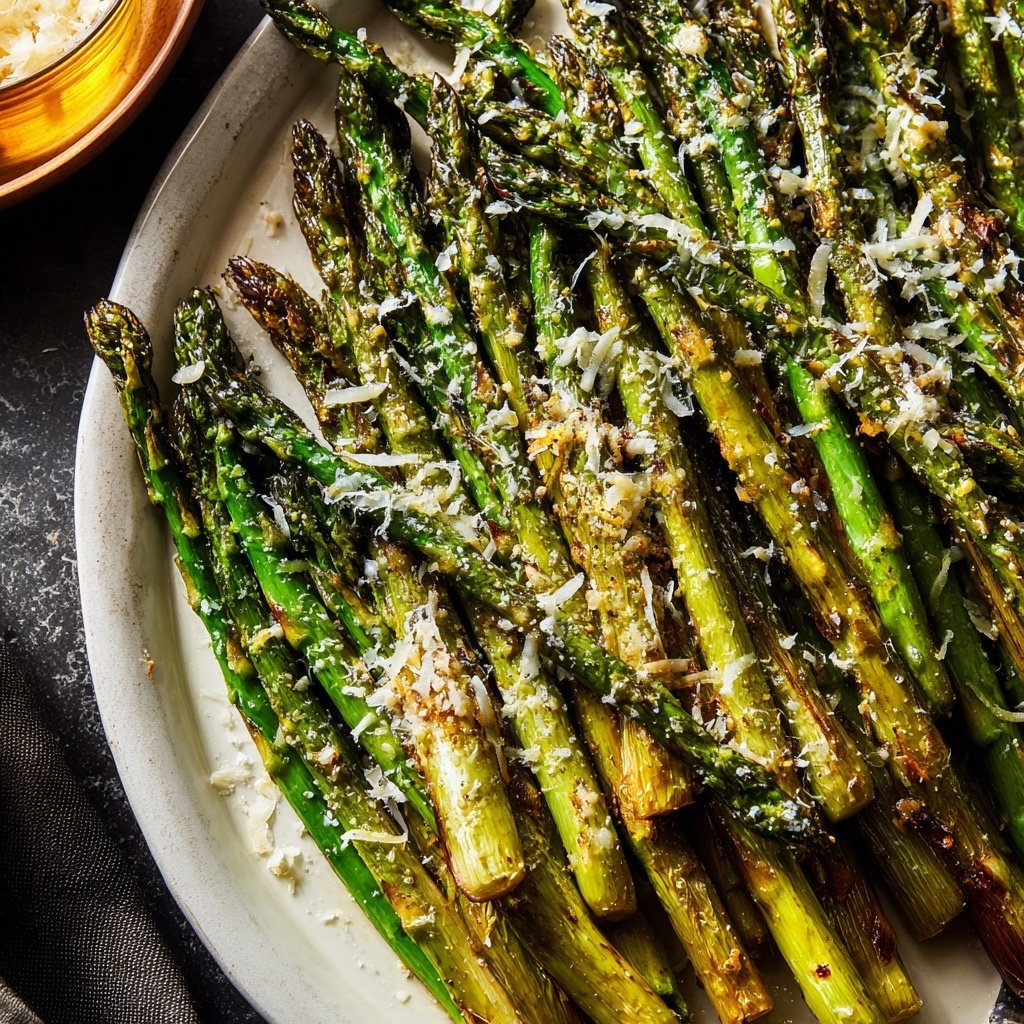 Roasted Asparagus with Parmesan