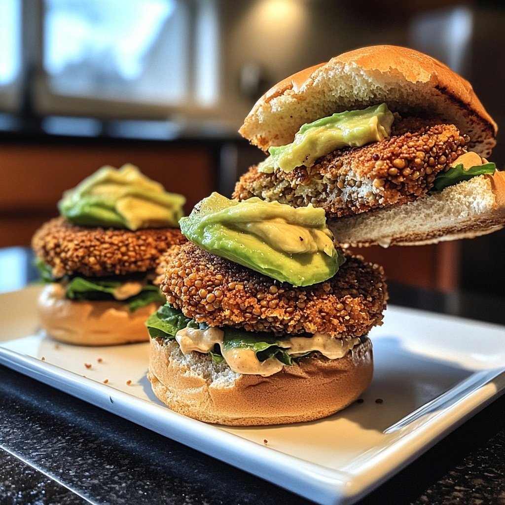 Sliders with Spicy Lentil Patties