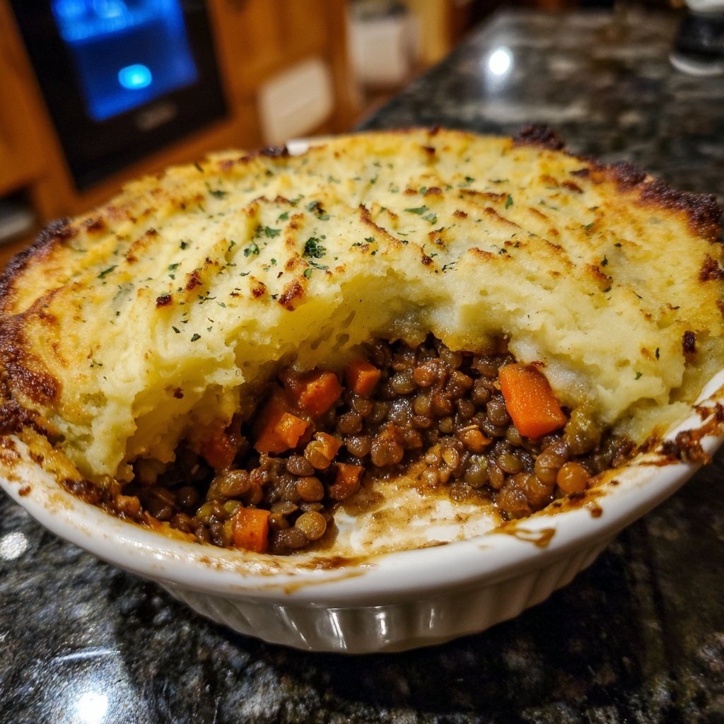 Sunday Lentil Shepherd’s Pie